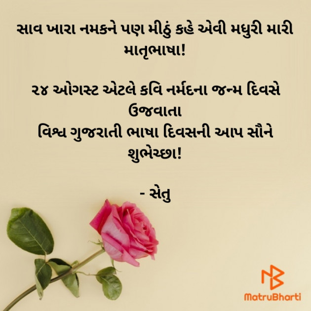 Gujarati Blog by Setu : 111827680