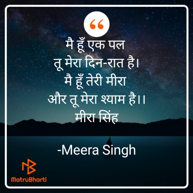 Hindi Blog by Meera Singh : 111828203