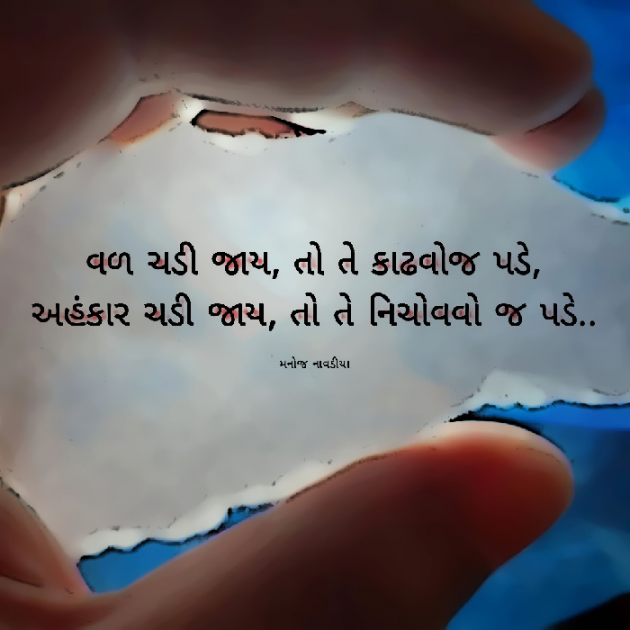 Gujarati Quotes by મનોજ નાવડીયા : 111828871