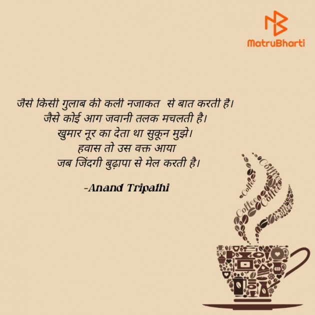 Hindi Shayri by Anand Tripathi : 111829243