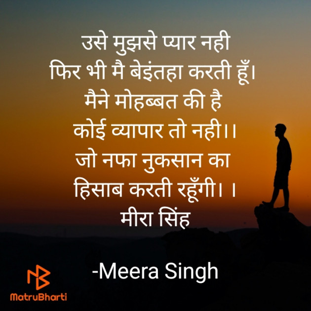 Hindi Quotes by Meera Singh : 111830494