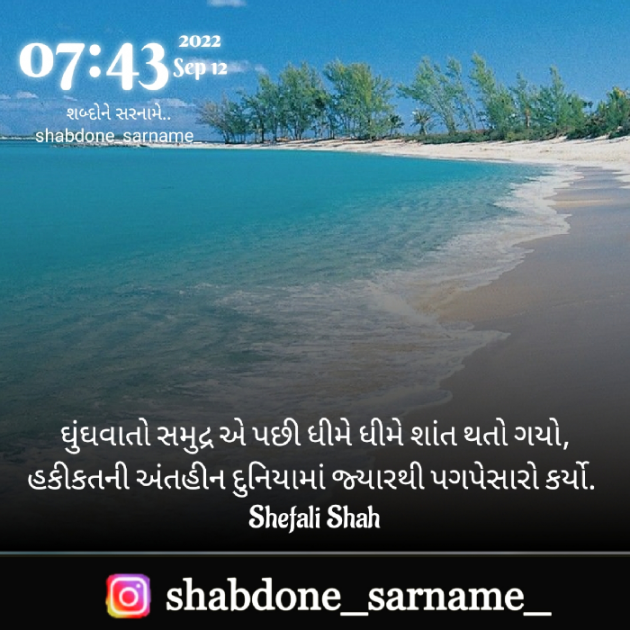 Gujarati Whatsapp-Status by Shefali : 111831580