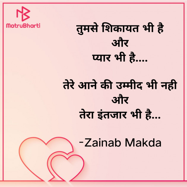 Hindi Whatsapp-Status by Zainab Makda : 111833446