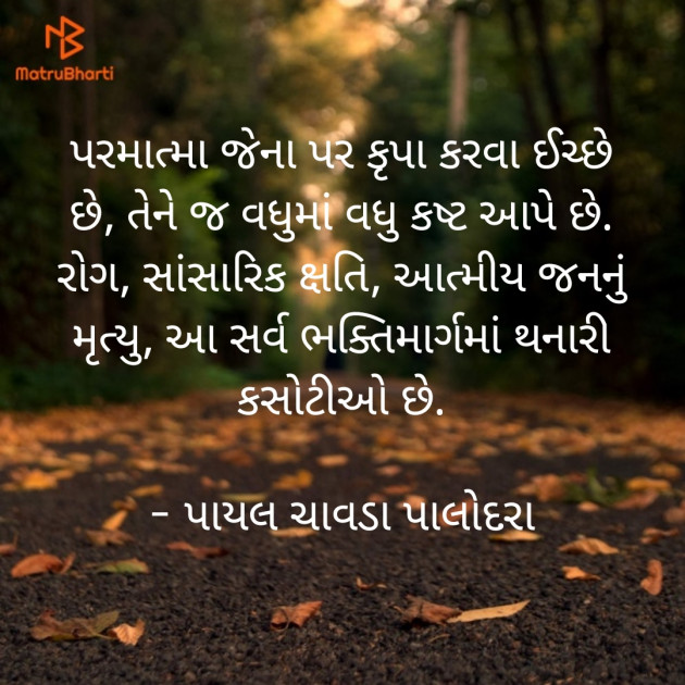 Gujarati Quotes by Payal Chavda Palodara : 111834891