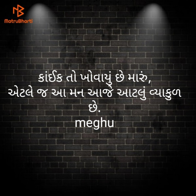 Gujarati Thought by Meghna Sanghvi : 111835066