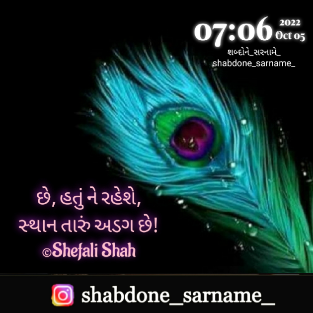 Gujarati Whatsapp-Status by Shefali : 111835982