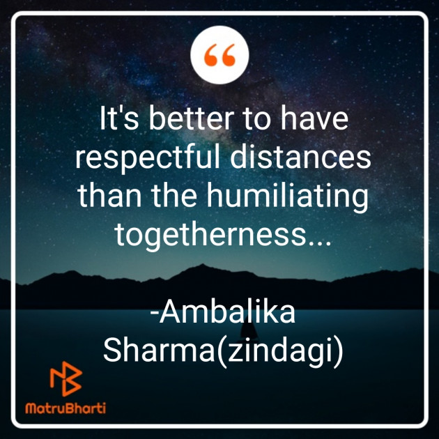 English Quotes by Ambalika Sharma : 111836773