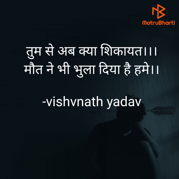 Hindi Quotes by vishvnath yadav : 111837200