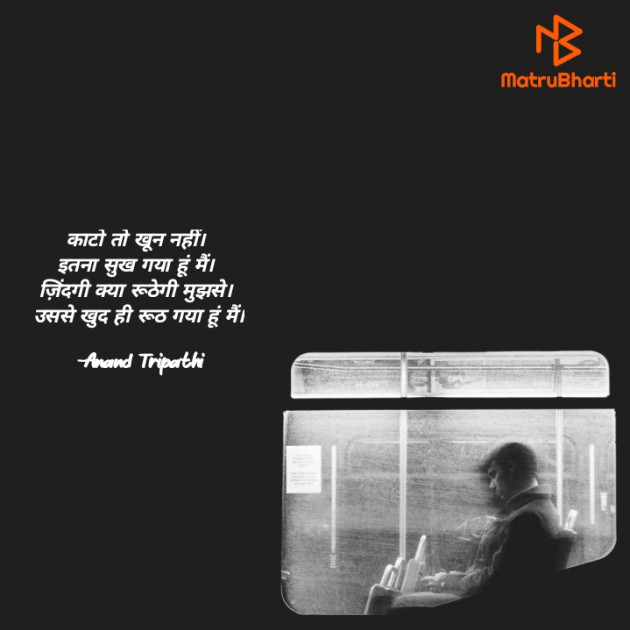 Hindi Shayri by Anand Tripathi : 111839031