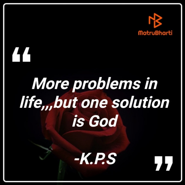 English Quotes by K.P.S : 111840071