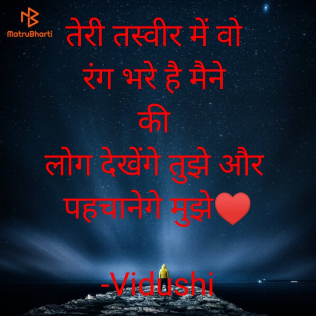 Hindi Shayri by Vidushi : 111841396