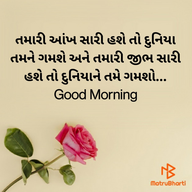 Gujarati Good Morning by Nirav Devani : 111843218