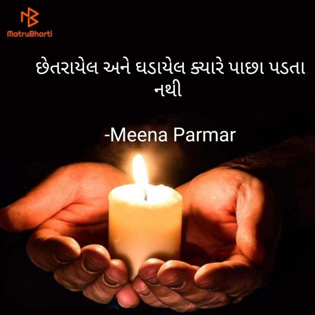 Gujarati Whatsapp-Status by Meena Parmar : 111843366