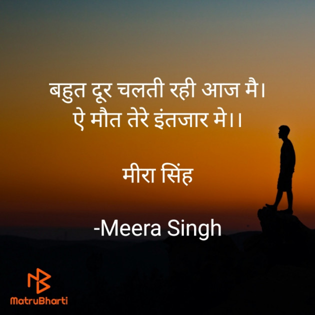 Hindi Quotes by Meera Singh : 111845869