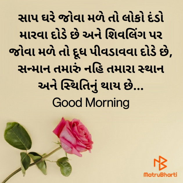 Gujarati Good Morning by Nirav Devani : 111846899