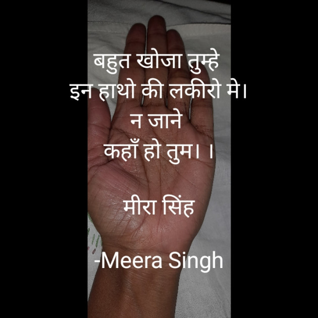 Hindi Quotes by Meera Singh : 111847489