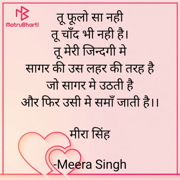 Hindi Quotes by Meera Singh : 111848429