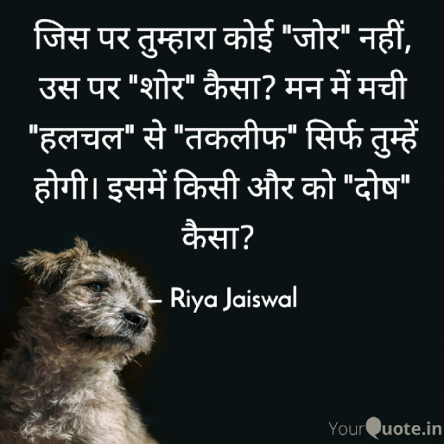 Hindi Quotes by Riya Jaiswal : 111850748