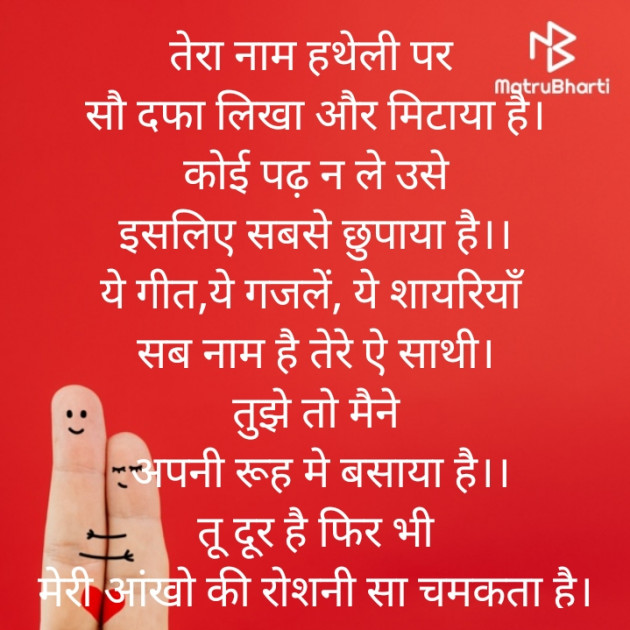 Hindi Poem by Meera Singh : 111851037