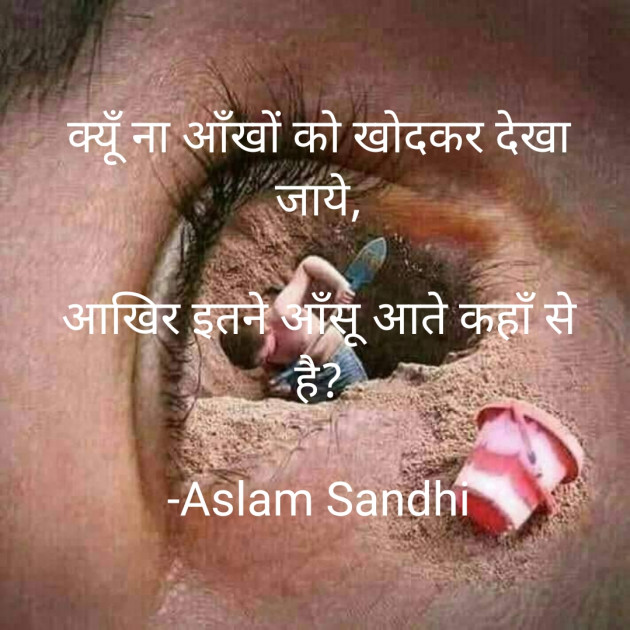 Hindi Blog by Aslam Sandhi : 111853478