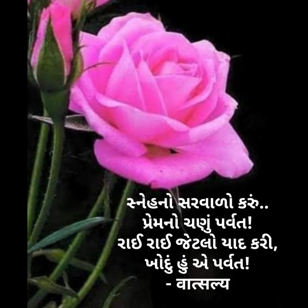 Gujarati Shayri by वात्सल्य : 111853634