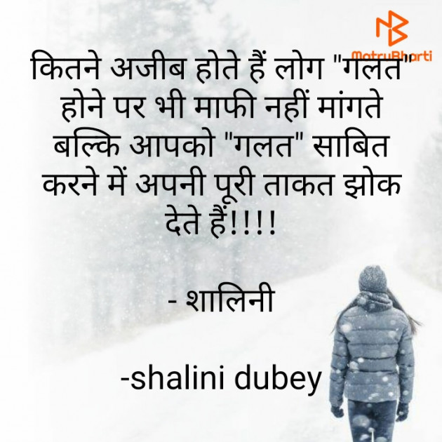 Hindi Quotes by Shalini Dubey : 111854499