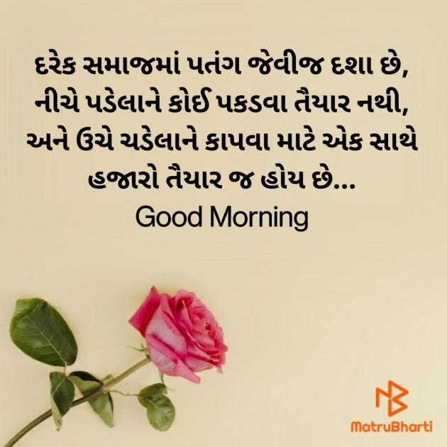 Gujarati Good Morning by Nirav Devani : 111854829