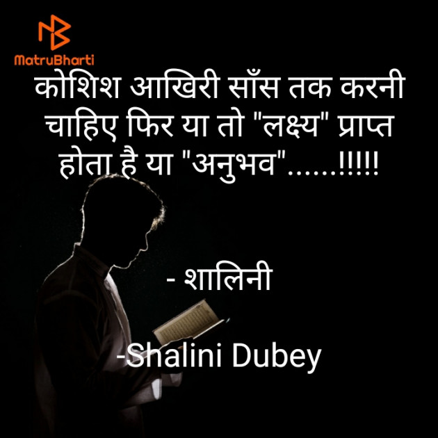 Hindi Motivational by Shalini Dubey : 111855057