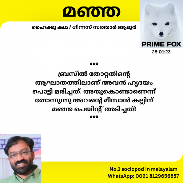 Malayalam Story by CENTRE FOR DEVELOPMENT AND MEDIA RESEARCH : 111856751