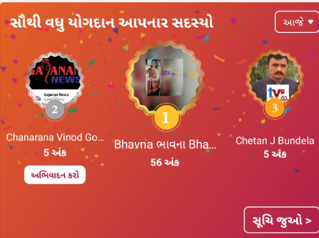 Gujarati Thank You by Bhavna Bhatt : 111858548