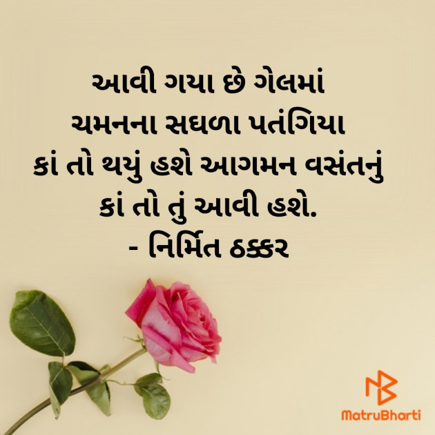 Gujarati Microfiction by Nirmit Thakkar : 111859419