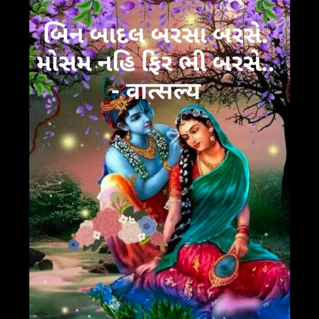 Gujarati Shayri by वात्सल्य : 111859510