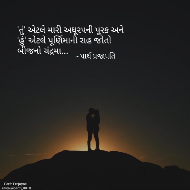 Gujarati Shayri by Parth Prajapati : 111859652