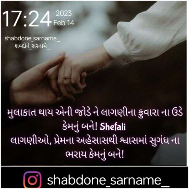 Gujarati Whatsapp-Status by Shefali : 111859767