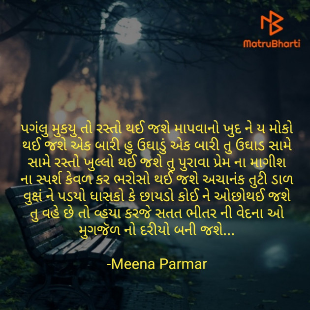 Gujarati Blog by Meena Parmar : 111860070