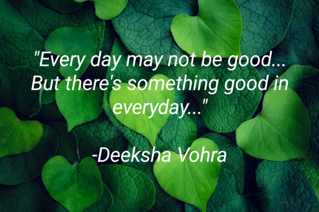 English Quotes by Deeksha Vohra : 111861588