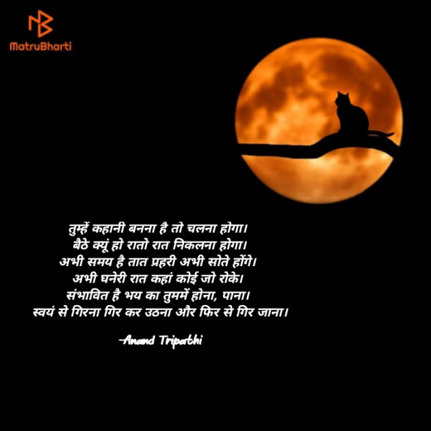 Hindi Shayri by Anand Tripathi : 111861652