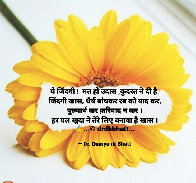 Hindi Blog by Dr. Damyanti H. Bhatt : 111864358