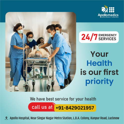 Post by Emergency Hospitals in Lucknow on 13-Mar-2023 11:38am