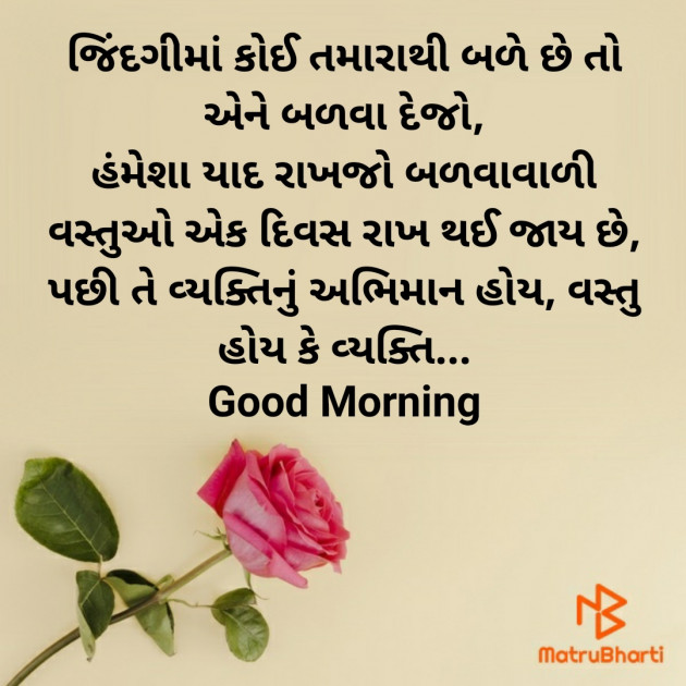 Gujarati Good Morning by Nirav Devani : 111865989