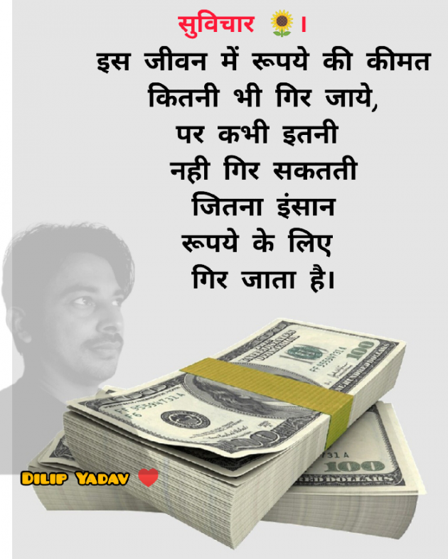 Hindi Quotes by Dilip Yadav : 111866615