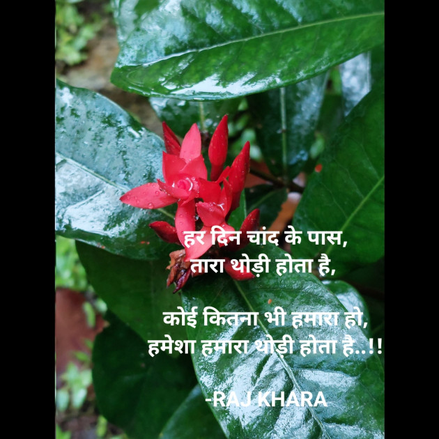 Hindi Quotes by Tr. RAJ KHARA : 111866638