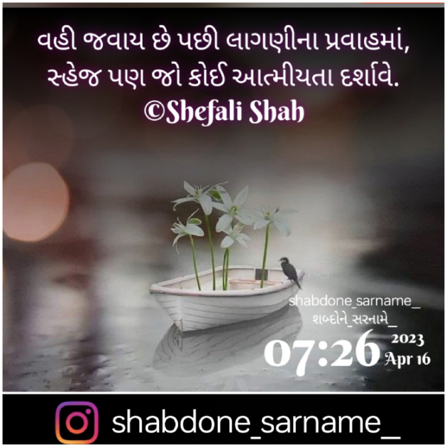 Gujarati Whatsapp-Status by Shefali : 111870390