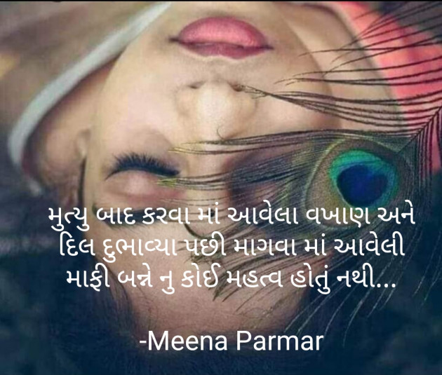 Gujarati Whatsapp-Status by Meena Parmar : 111875688