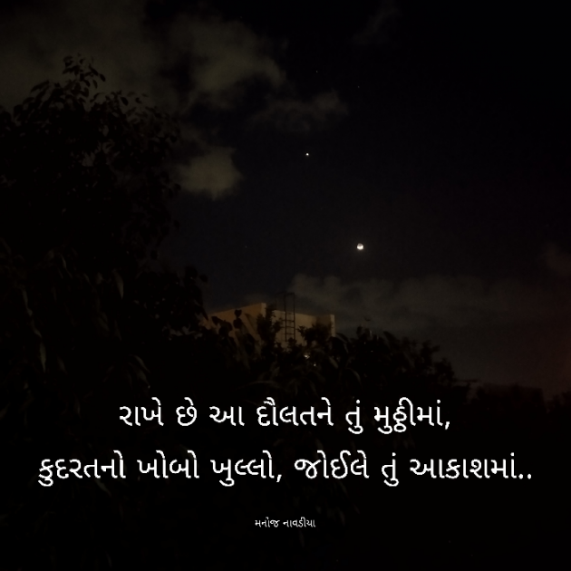 Gujarati Motivational by મનોજ નાવડીયા : 111876914