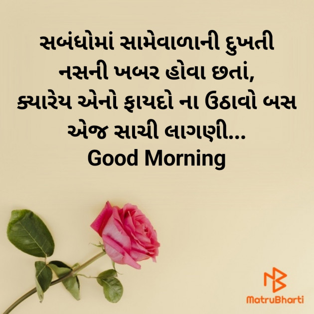 Gujarati Good Morning by Nirav Devani : 111877780