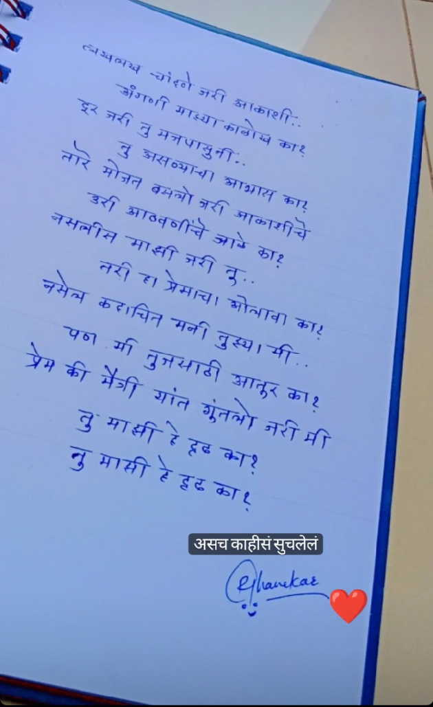 Marathi Poem by Rahul Ghanekar : 111878900