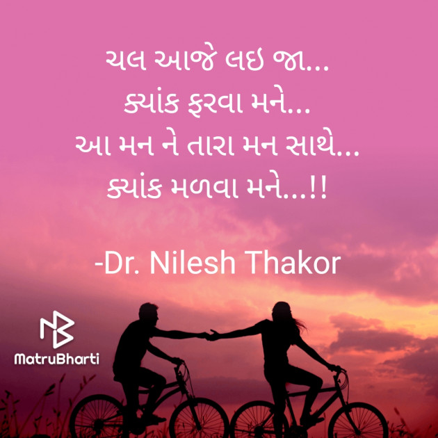 Gujarati Shayri by Dr. Nilesh Thakor : 111880541