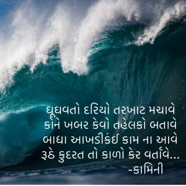 Gujarati Poem by Kamini Shah : 111881262