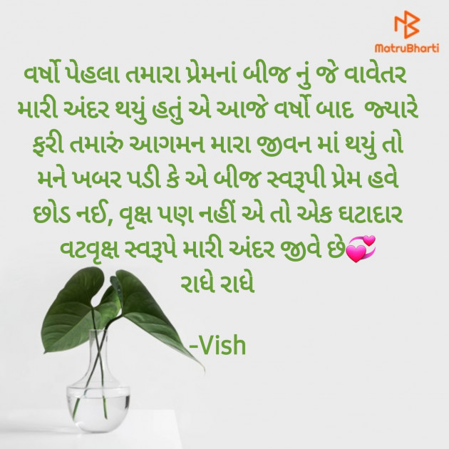 Gujarati Thought by Vish : 111881765